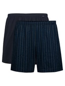 Boxer shorts, 2-pack danube blue