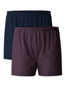 Boxershorts, 2er-Pack blue night