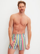 Men model is wearing Boxer shorts made of Cotton in Beige, Patterned from the Prints series by CALIDA, Outfit