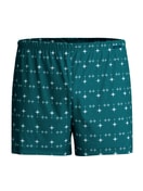 Men - Boxer shorts made of 100% Cotton in Turquoise, Patterned, from the Prints series by CALIDA