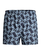 Herren - Jersey-Boxershorts ohne Eingriff aus Baumwolle in Blau, Gemustert aus Serie Prints von CALIDA