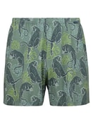 Jersey-Boxershorts ohne Eingriff laurel green print