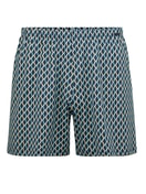 Boxer short insignia blue print