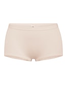 Panty aus Wolle-Seide, high waist light ivory