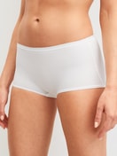 Damen-Model trägt Panty, 3er-Pack aus Polyamid in Braun, Einfarbig aus Serie Eco Sense Special von CALIDA, Zusatzbild
