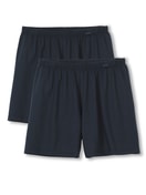 Boxershorts, 2er-Pack dark lapis blue-white