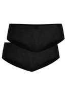 Panty, 2er-Pack schwarz