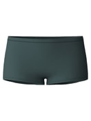 Donna - Panty taglio regolare in Cotone di colore Verde, Tinta unita, della serie Natural Comfort di CALIDA
