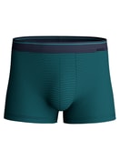 Homme - Boxer brief en Coton de couleur Vert, Unicolore, de la série Cotton Stretch de CALIDA