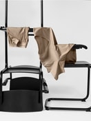 Homme - Boxer long en TENCEL™ de couleur Beige, Unicolore, de la série Natural Cooling de CALIDA, Détail