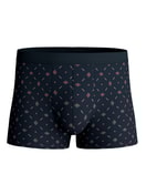 Herren - Boxer Brief aus Baumwolle in Blau, Gemustert aus Serie Swiss Cotton Select von CALIDA