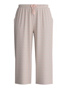 Damen - 3/4-Pyjamahose aus 100% Baumwolle in Grün, Gemustert aus Serie Favourites Arts von CALIDA