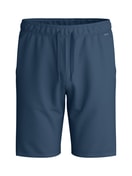 Men - Bermudas with side pockets made of Cotton in Blue, Unicoloured, from the RMX Lounge Journey series by CALIDA