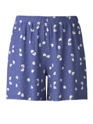 Pyjama shorts cobalt blue