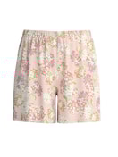 Damen - Kurze Pyjamahose aus 100% Baumwolle in Rosa, Floral aus Serie Favourites Xtra von CALIDA