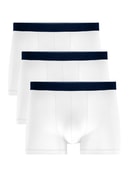Multipack Men - Boxer Briefs, 3-Pack made of Cotton in White, Unicoloured, from the Daywear Xtra series by CALIDA