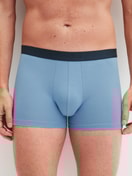 Le mannequin Homme porte le/la Boxer brief, pack de 3 en Coton de couleur Bleu, , de la série Cotton Special de CALIDA, Vue de face