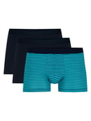 Boxer brief, confezione da 3 button blue