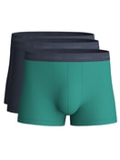 Multipack Herren - Boxer Brief, 3er-Pack aus 100% Baumwolle in Grün, Einfarbig aus Serie Cotton Special von CALIDA