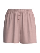 Femme - Short de pyjama en 100% coton de couleur Marron, Unicolore, de la série Favourites Tiles de CALIDA