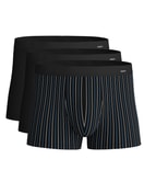 Multipack Herren - Boxer Brief, 3er-Pack aus Baumwolle in Schwarz, Gestreift aus Serie Cotton Special von CALIDA