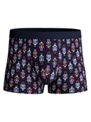 Men - Boxer brief made of Cotton in Blue, Patterned, from the Family & Friends series by CALIDA
