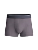 Men - Boxer brief, elastic waistband made of Cotton in Grey, Unicoloured, from the Pure & Style series by CALIDA