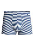 Herren - Boxer Brief aus Baumwolle in Blau, Gestreift aus Serie Grafic Cotton von CALIDA