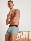 Boxer brief with elastic waistband