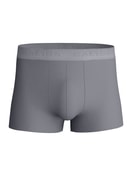 Herren - Boxer Brief mit Softbund aus Modal in Grau, Einfarbig aus Serie Clean Line von CALIDA