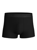 Men - Boxer brief with elastic waistband made of Modal in Black, Unicoloured, from the Clean Line series by CALIDA