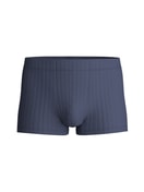 Herren - Boxer Brief mit überzogenem Bund aus Baumwolle in Blau, Motiv aus Serie Pure & Style von CALIDA