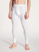 Pantalone con apertura bianco