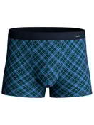 Homme - Boxer brief en Coton de couleur Bleu, À carreaux, de la série Cotton Code Design de CALIDA