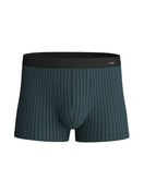 Herren - Boxer Brief mit Softgummibund aus Baumwolle in Türkis, Gemustert aus Serie Cotton Code Design von CALIDA
