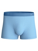 Men - Boxer brief made of Cotton in Blue, Patterned, from the Cotton Code Design series by CALIDA