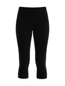 3/4-Leggings schwarz