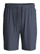 Herren - Bermudas aus 100% Baumwolle in Blau, Kariert aus Serie Remix Basic Sleep von CALIDA