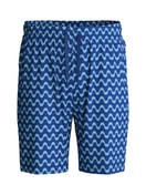 Men - Bermudas made of 100% Cotton in Blue, Patterned, from the RMX Sleep Time off series by CALIDA