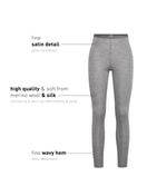 Leggings aus Wolle-Seide