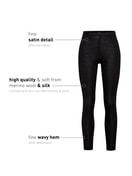 Leggings aus Wolle-Seide