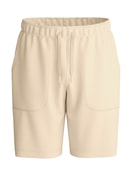 Herren - Bermudas mit Seitentaschen aus Baumwolle in Beige, Einfarbig aus Serie RMX Lounge Lecce von CALIDA
