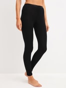 Women model is wearing  made of Wool in Black, Unicoloured from the True Confidence series by CALIDA, Front view
