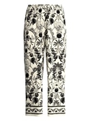 Women - 7/8 pyjama trousers made of 100% Cotton in Beige, Floral, from the Favourites Layering series by CALIDA