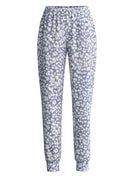 Femme -  en 100% coton de couleur Bleu, Floral, de la série Sleep Over M&M de CALIDA