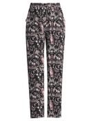 Damen - Loungehose aus TENCEL™ Modal und Seide aus Modal in Schwarz, Gemustert aus Serie Favourites Seduction von CALIDA