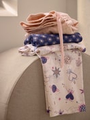 Women - Pyjama bottom made of 100% Cotton in Blue, Patterned, from the Favourites Universe series by CALIDA, Detail