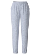 Pyjama bottom with cuffs harmony blue