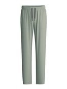 Homme - Bas de pyjama avec poches en 100% coton de couleur Vert, Unicolore, de la série RMX Sleep Leisure de CALIDA