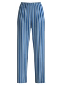 Damen - Pyjamahose aus 100% Baumwolle in Blau, Gestreift aus Serie Favourites Journey von CALIDA
